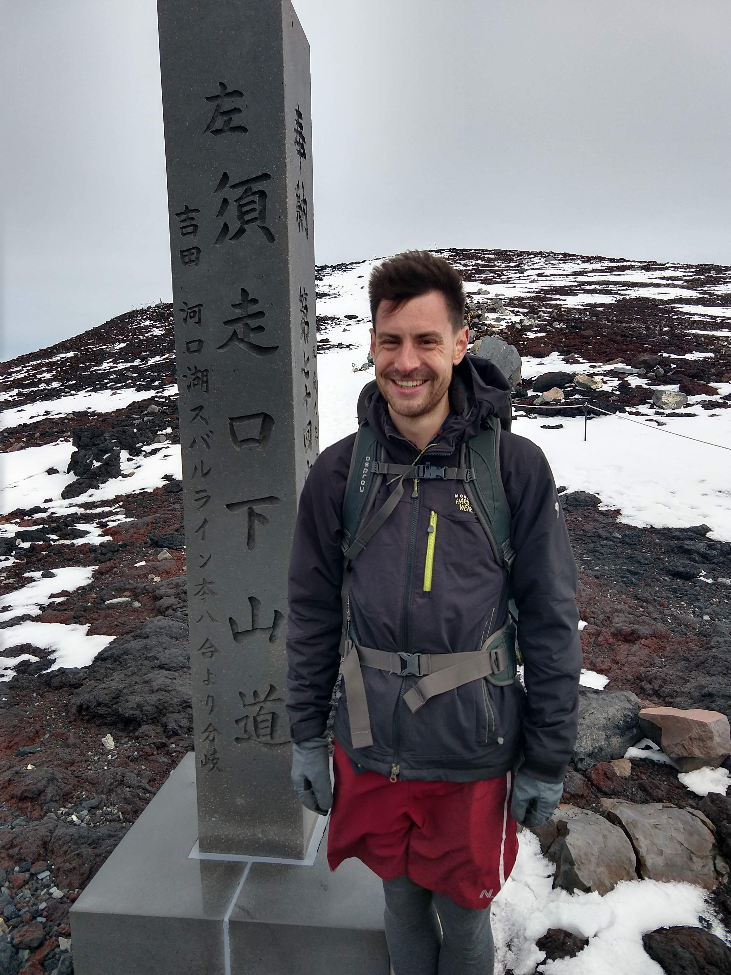 Jeff at Mt. Fuji